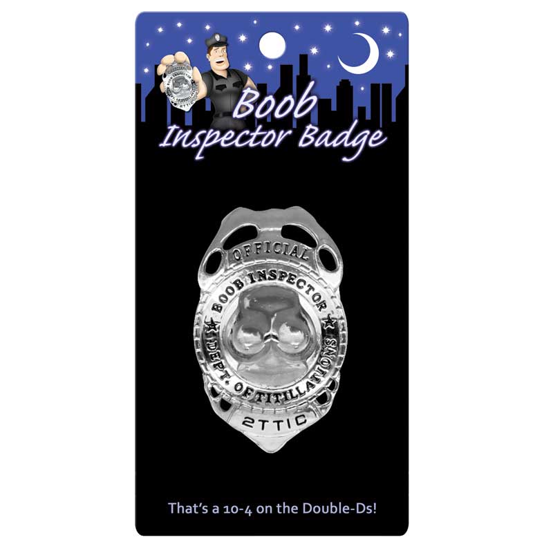 Boob Inspector Badge