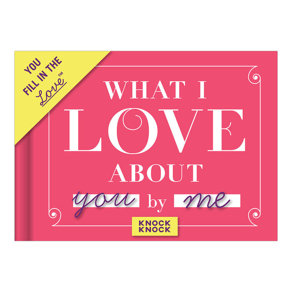 What I Love About You Activity Book