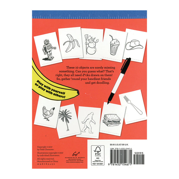 Draw a Dick On It Activity Book