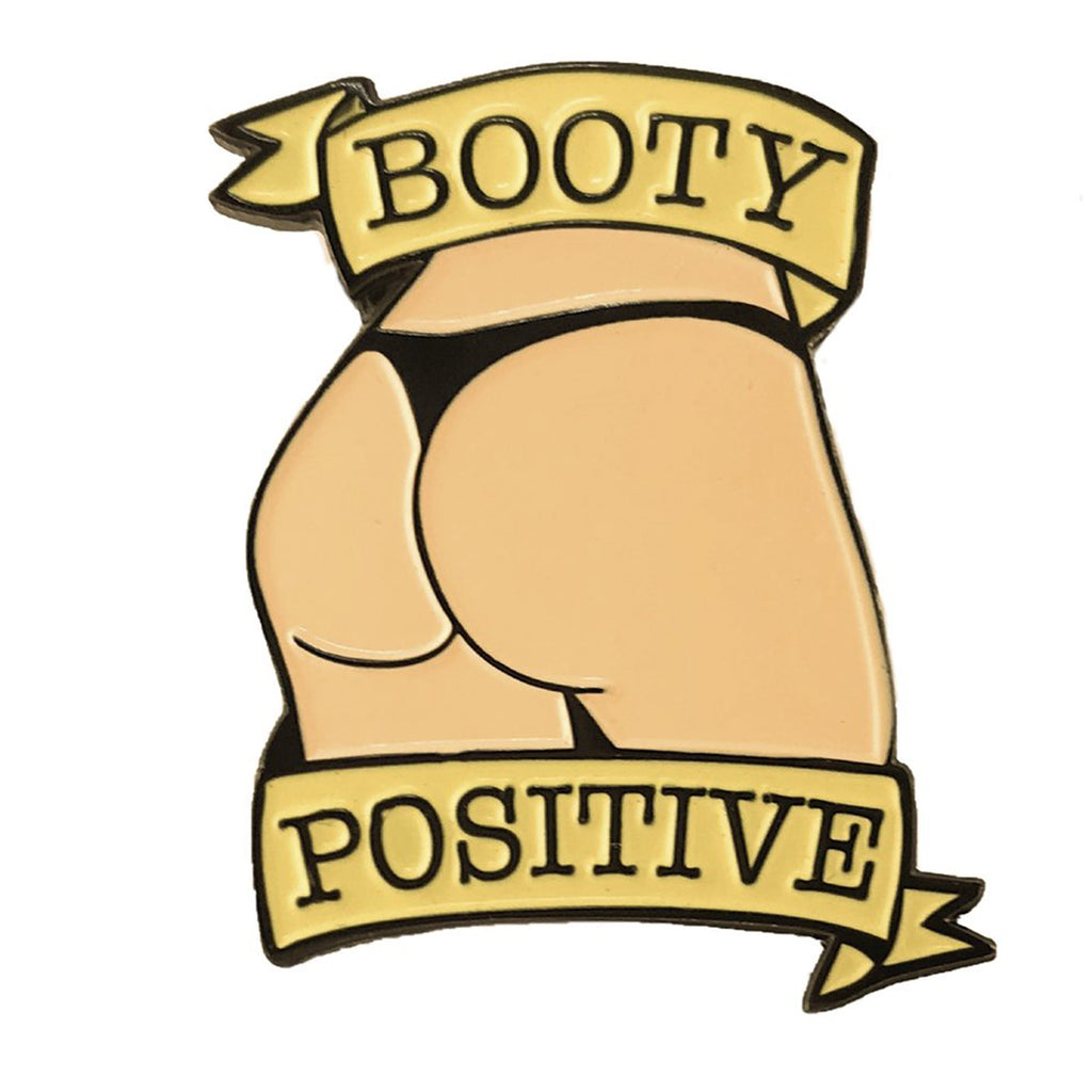 Geeky &amp; Kinky Booty Positive Vanilla Light Pin