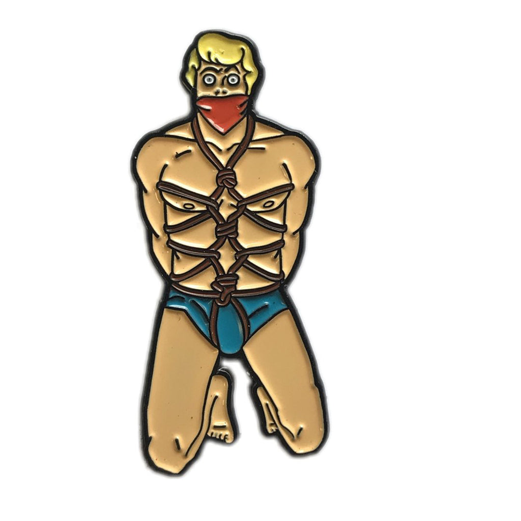 Geeky &amp; Kinky Freddy Bound Pin