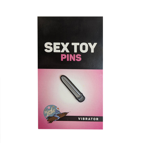 Wood Rocket Grey Vibrator Pin