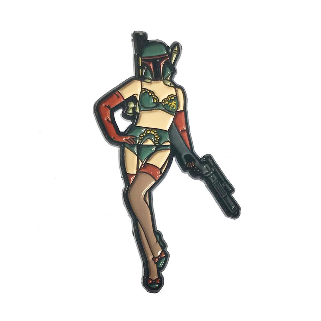 Geeky &amp; Kinky Miss Fett Pin