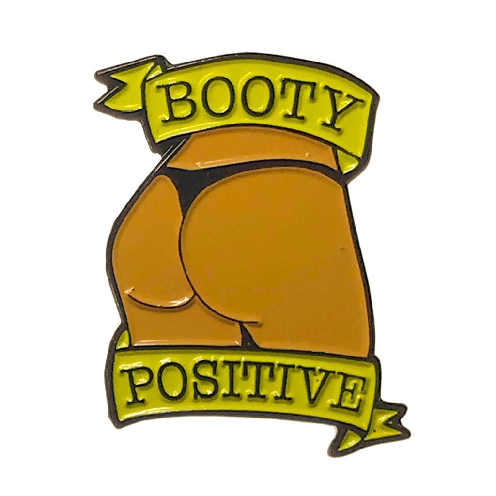 Geeky &amp; Kinky Booty Positive Caramel Medium Pin