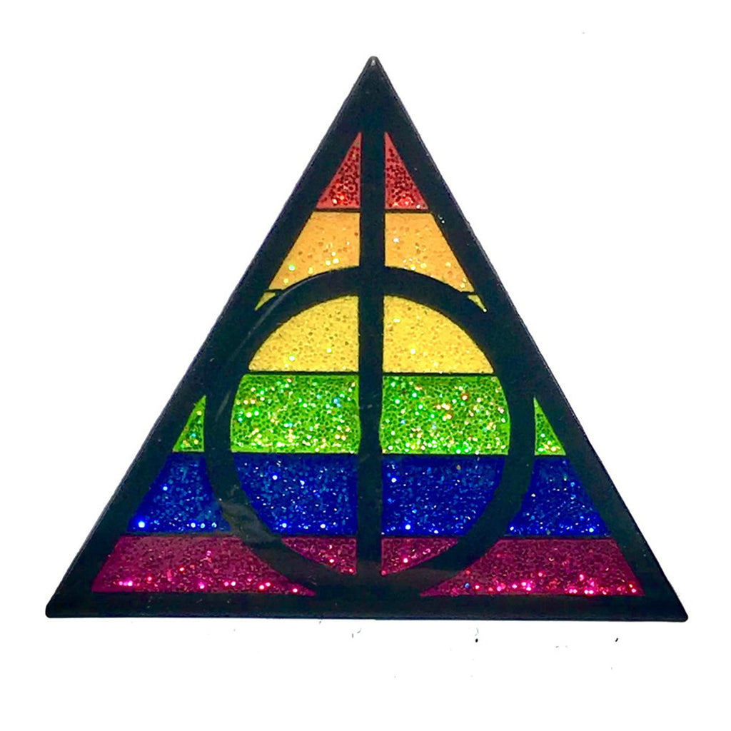 Geeky &amp; Kinky Pride Triangle POTTER Pin