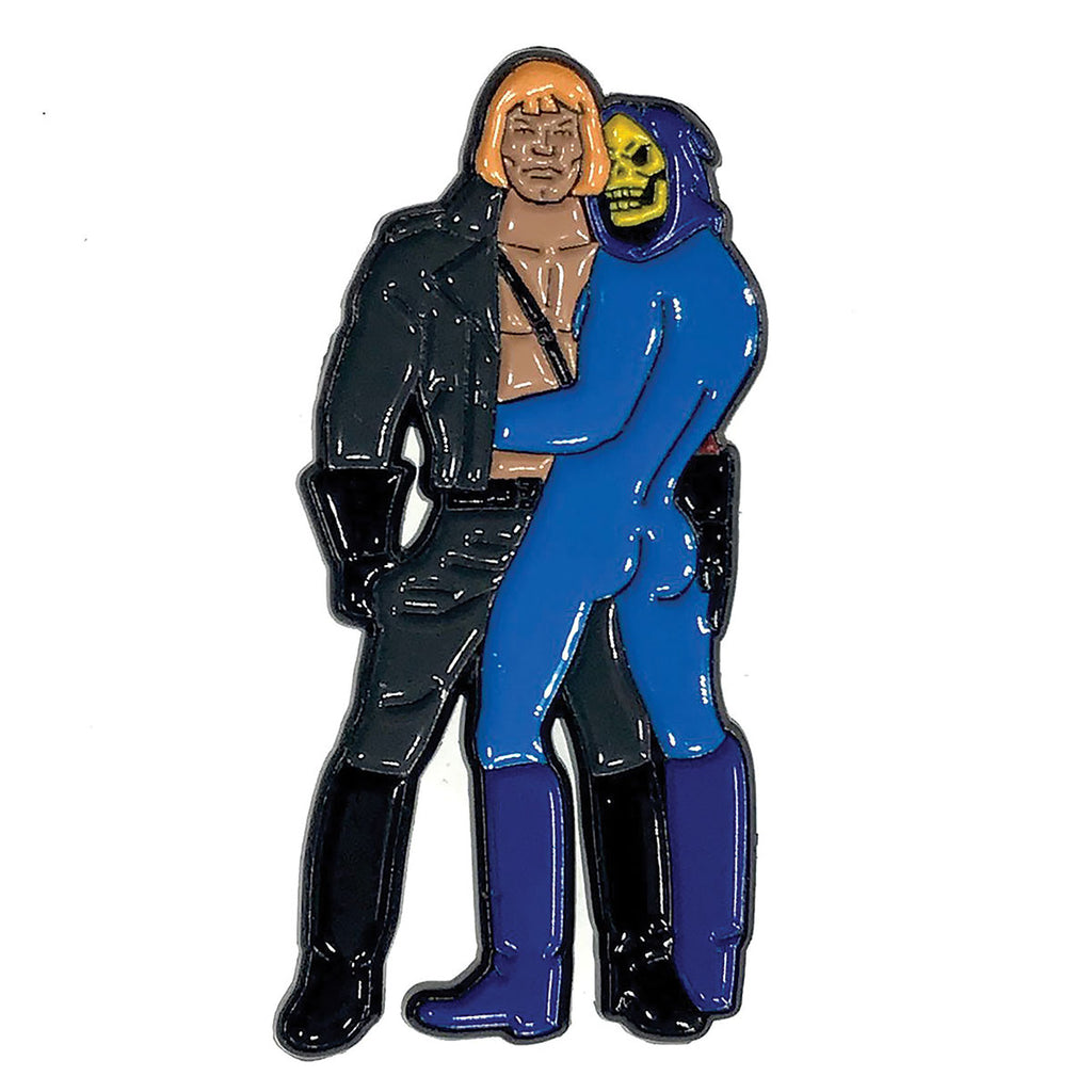 Geeky &amp; Kinky He-Man &amp; Skeletor Pin