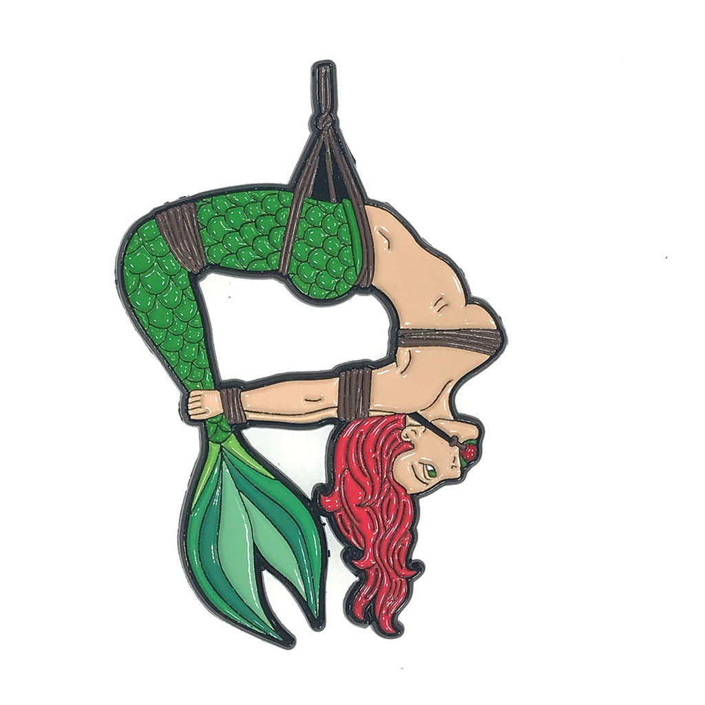 Geeky &amp; Kinky Green Tail Mermaid Pin