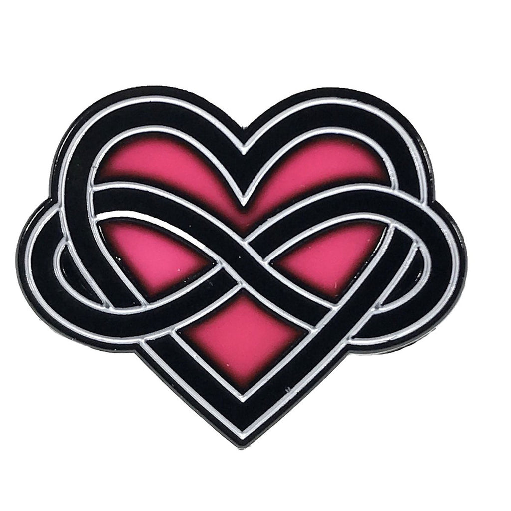 Geeky &amp; Kinky Polyamory Pin