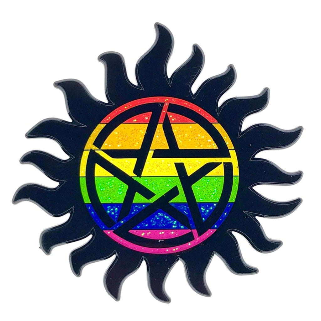 Geeky &amp; Kinky Supernatural Pride Pin