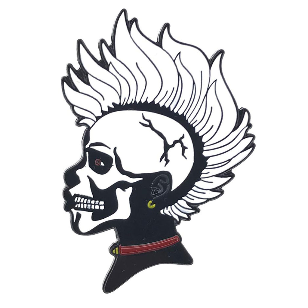 Geeky &amp; Kinky Skull HawkPin