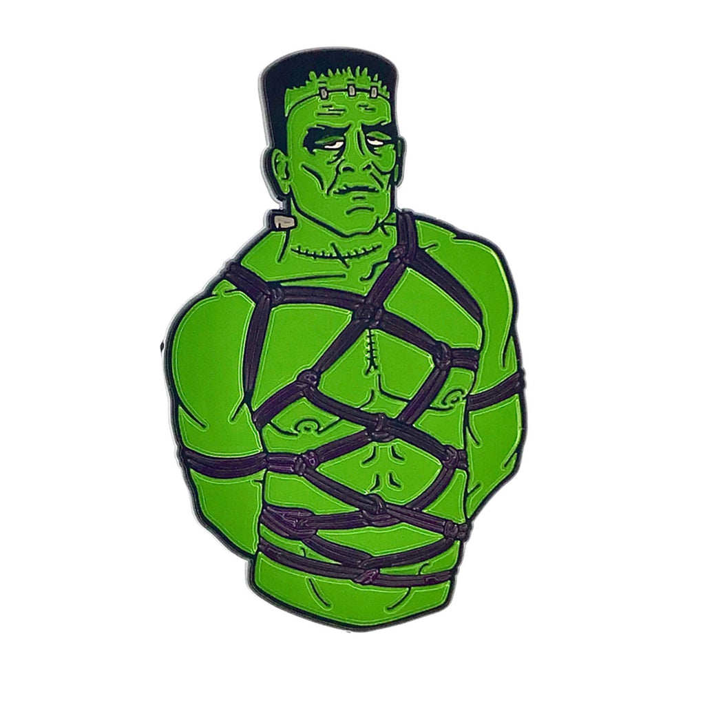 Geeky &amp; Kinky Frankenstein Bound Pin