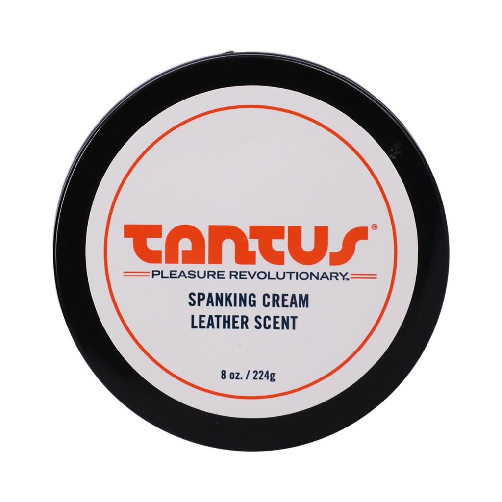 Tantus Spanking Cream Leather Scent 8oz