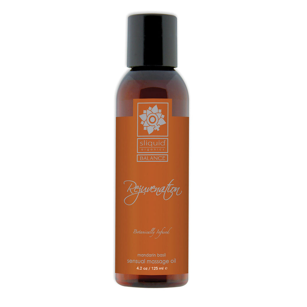 Sliquid Organics Massage Oil Rejuvenation 4.2oz