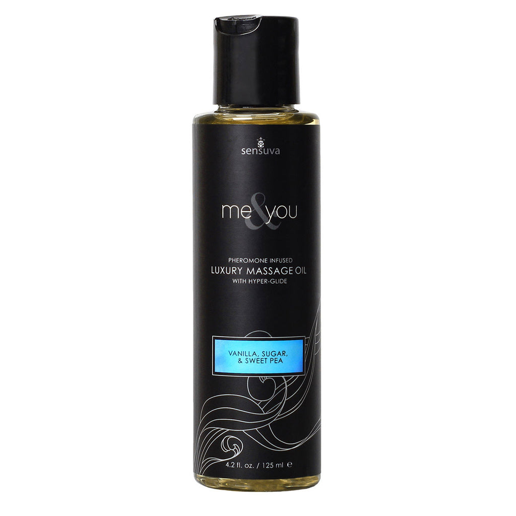 Sensuva Me &amp; You Massage Oil - Vanilla