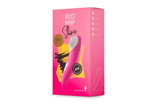 ROMP Shine Clitoral Vibrator - Pink