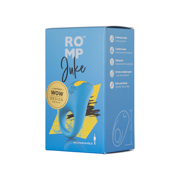 ROMP Juke Vibrating C-Ring - Blue