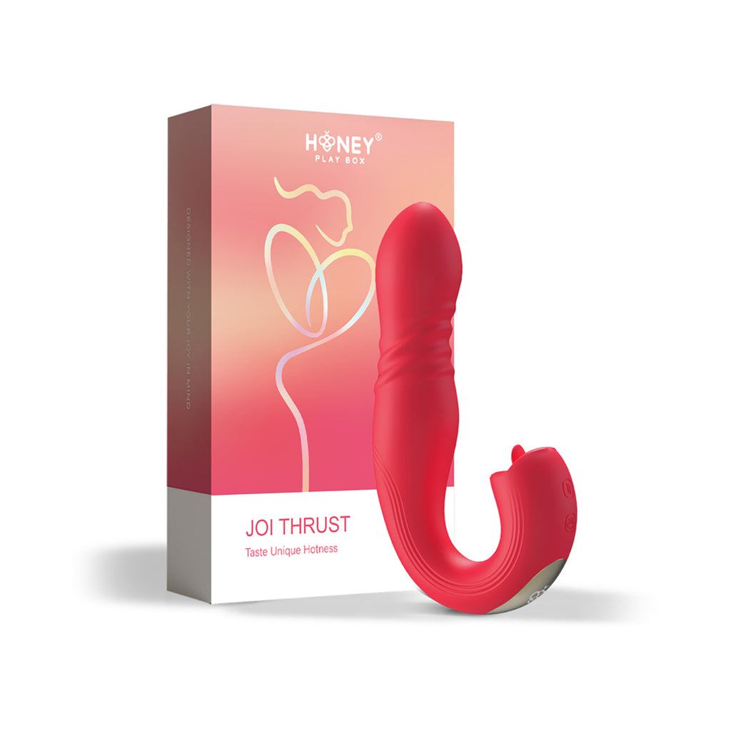 Joi Thrust G-Spot Vibrator - Red