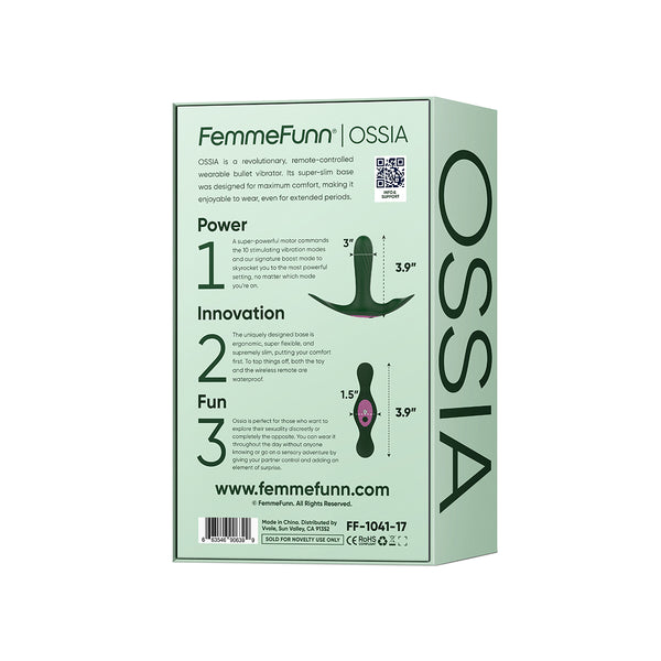 Femme Funn Ossia - Dark Green