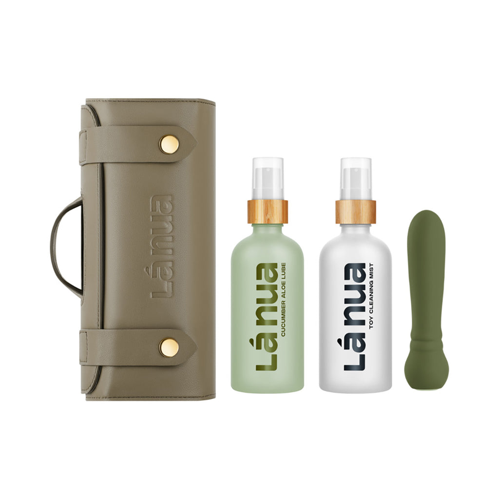 La Nua Gift Bag 5 Ultra Bullet + 100Ml Mist Toy Cleaner + 100Ml Cucumber Aloe Lube 