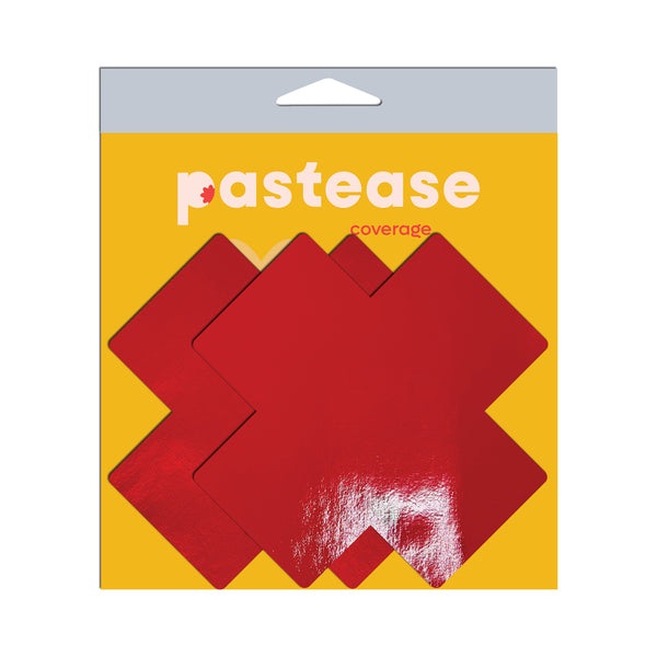 Pastease Faux Latex Red Breast Cover