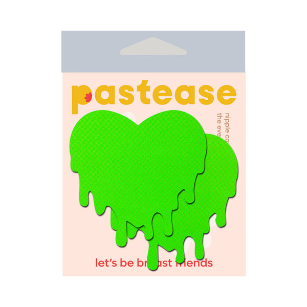 Pastease Neon Green Melty Heart