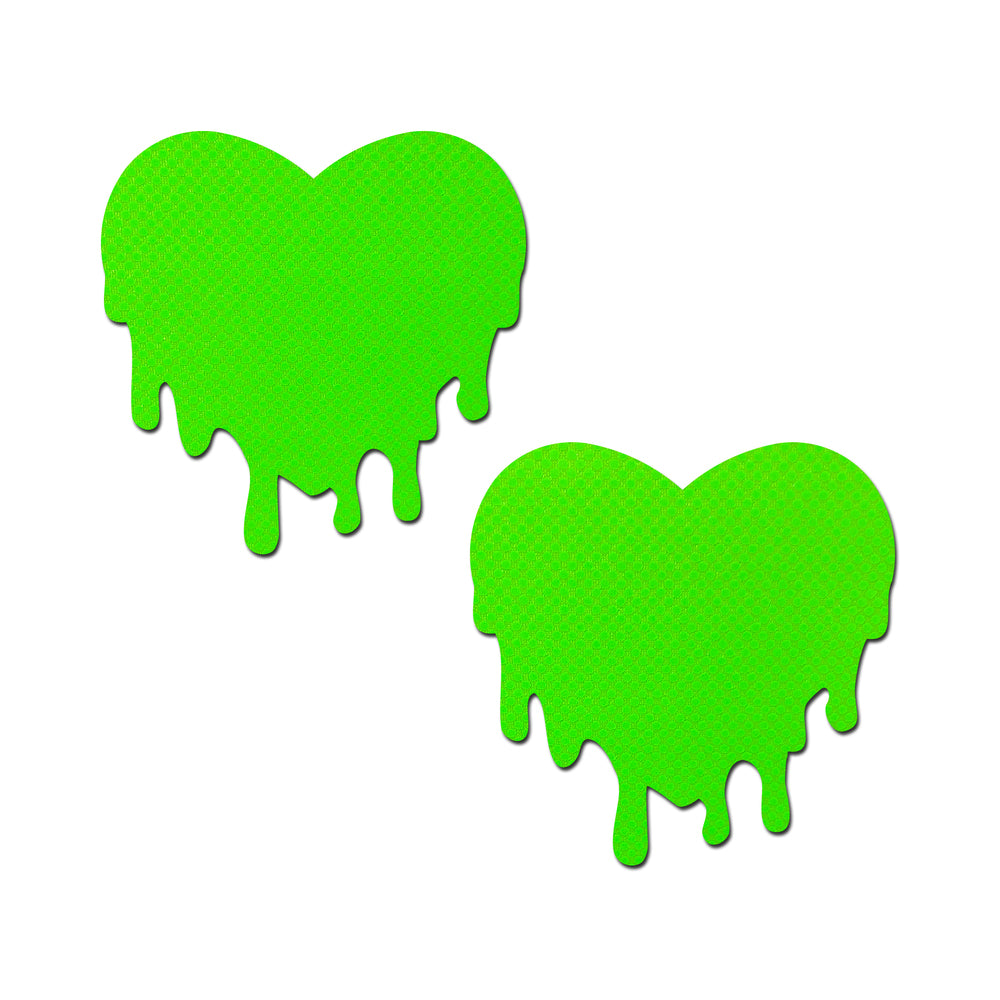 Pastease Neon Green Melty Heart