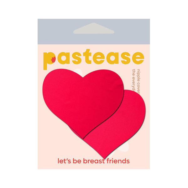 Pastease Neon Red Day-Glow Lycra Heart