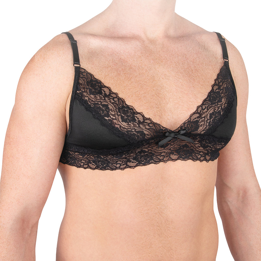 Prowler Lace Bra Black Small