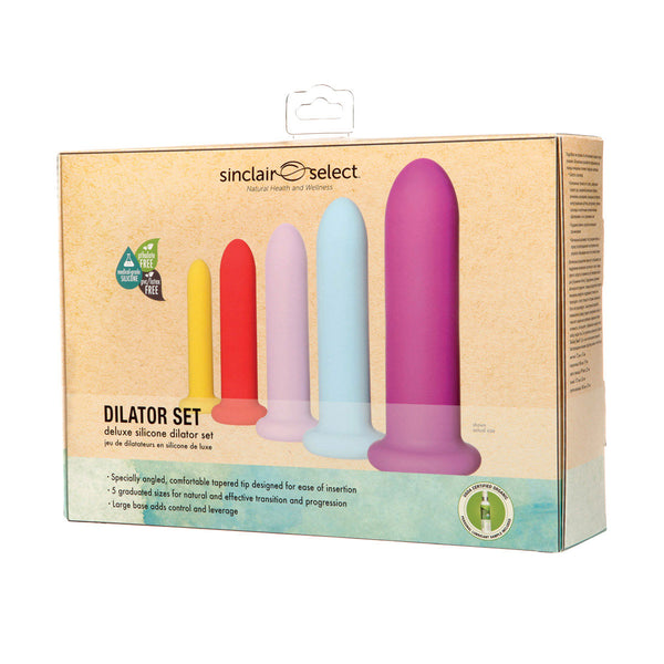 Deluxe Silicone Dildoator 5 pc. Set