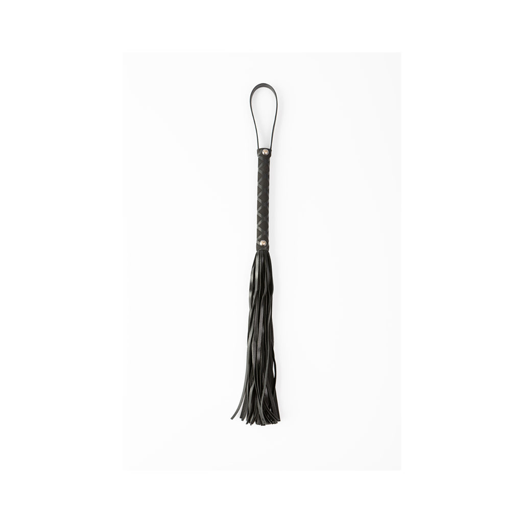 SEI MIO Primed for Punishment Faux Leather Flogger