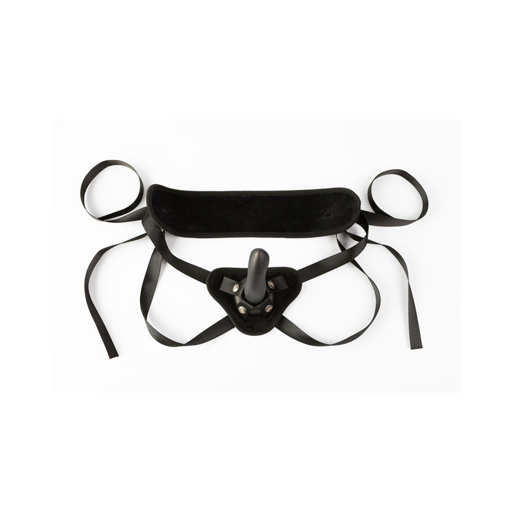 SEI MIO Perfectly Pegged Advanced Strap-On Harness and 6.5 in. Dildo