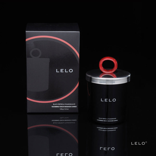 LELO Flickering Touch Massage Candle - Black Pepper & Pomegranate