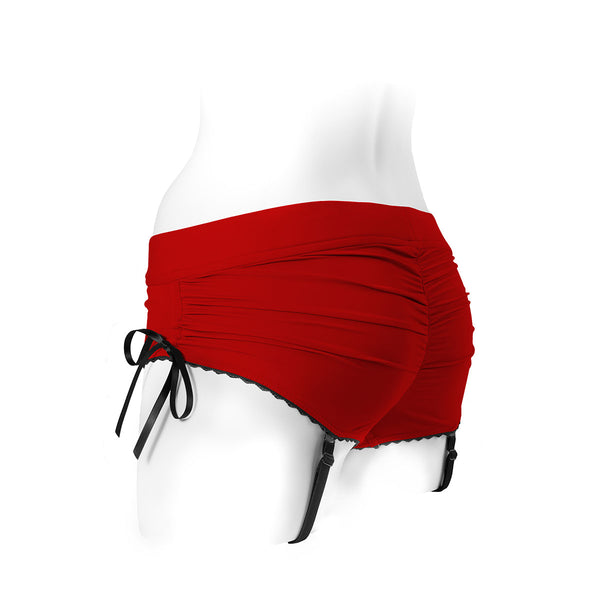 Spareparts Sasha Harness Red/Black Nylon - XS