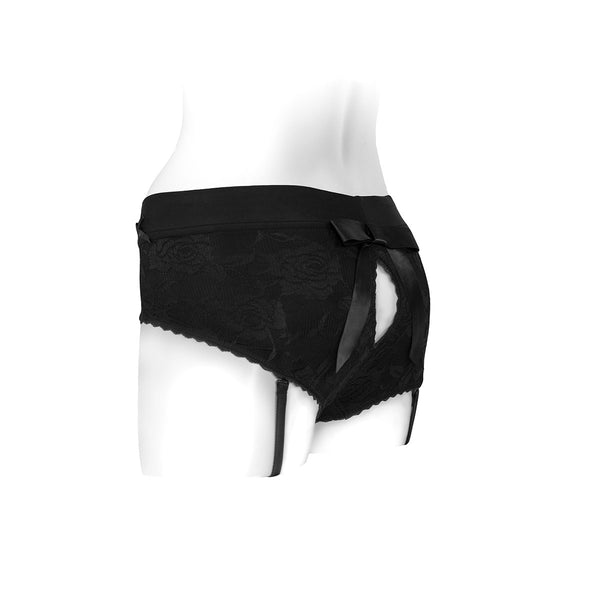 Spareparts Bella Harness Black/Black Nylon - XS