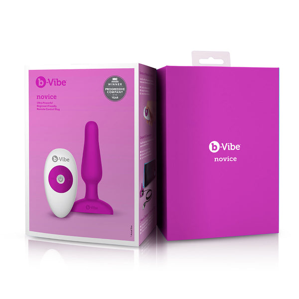 B-Vibe Novice Plug - Fuchsia