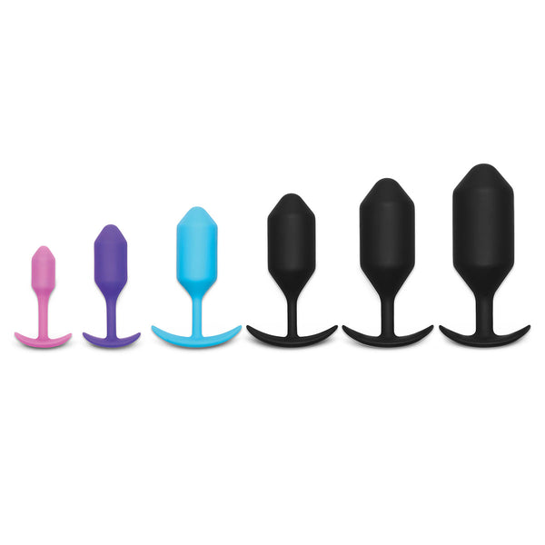 B-Vibe Snug Plug 1 (S) - Fuchsia