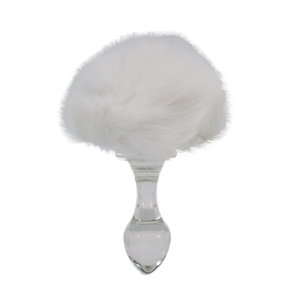 Crystal Delights Magnetic Bunny Tail  - White