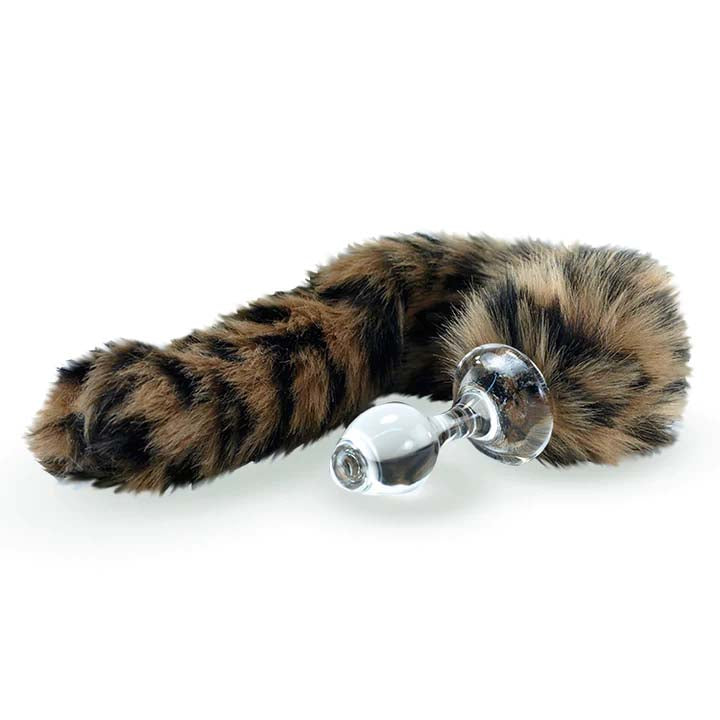 Crystal Delights Minx Tail Plug - Leopard