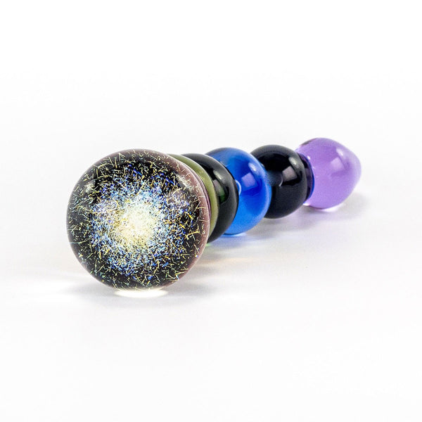 Crystal Delights Rainbow Bubble Dildo with Dichroic Bulb