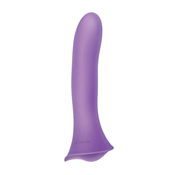 Wet for Her Fusion Dildo - Small - Violet