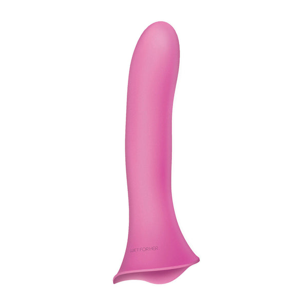 Wet for Her Fusion Dildo - Small - Rose