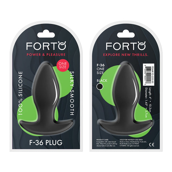 FORTO F-36 T-Plug - Black