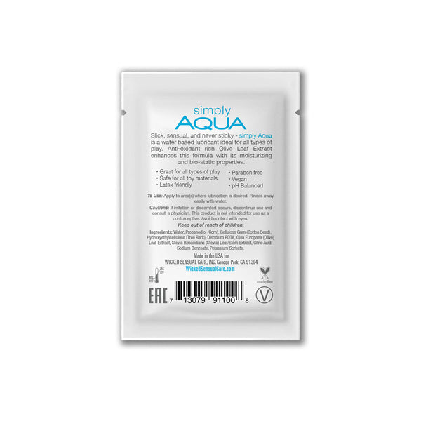 Wicked Simply Aqua Packettes 144ct