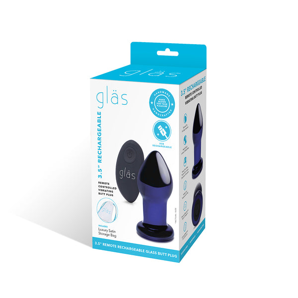 GLAS Rechargeable Butt Plug 3.5