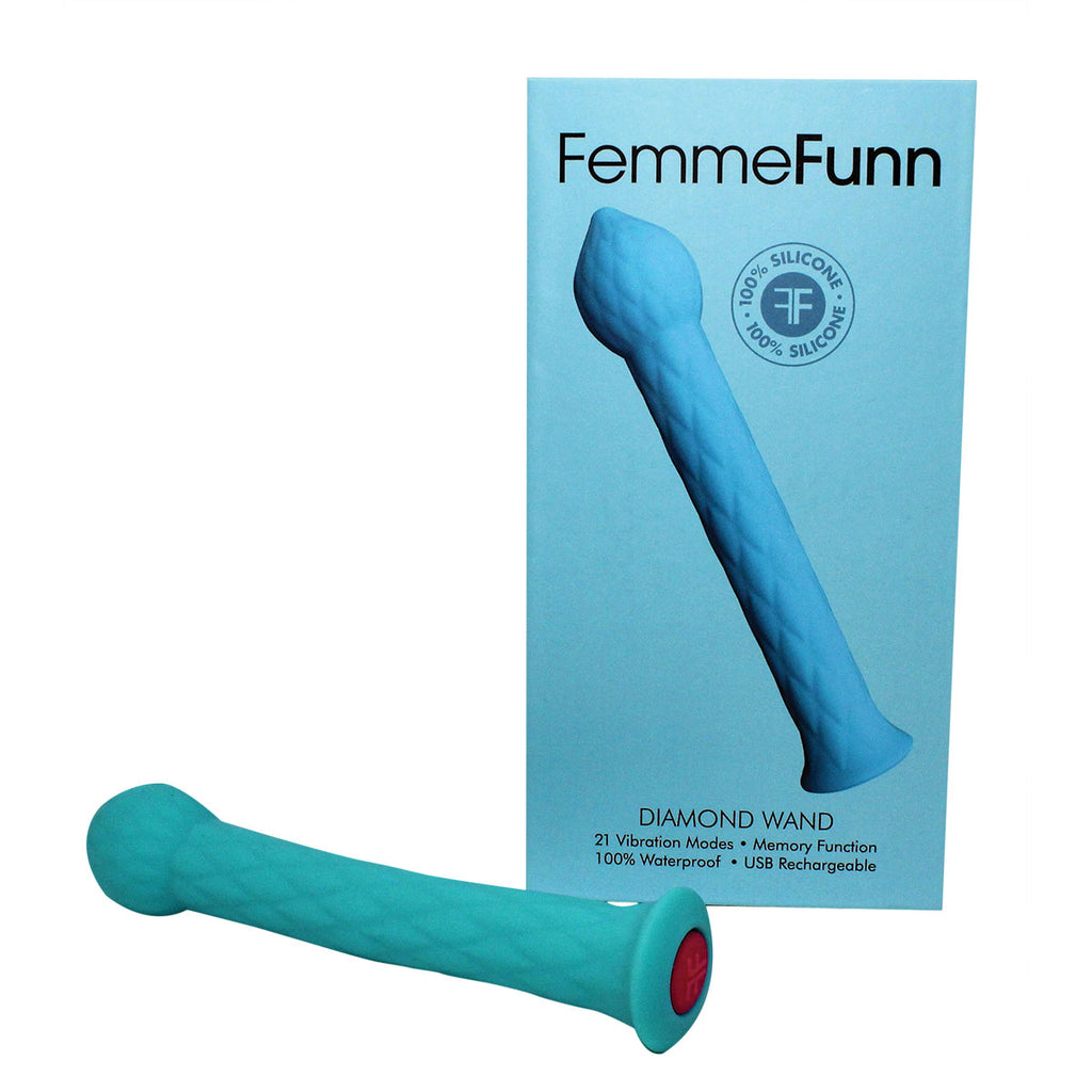 Femme Funn Diamond Wand - Turquoise