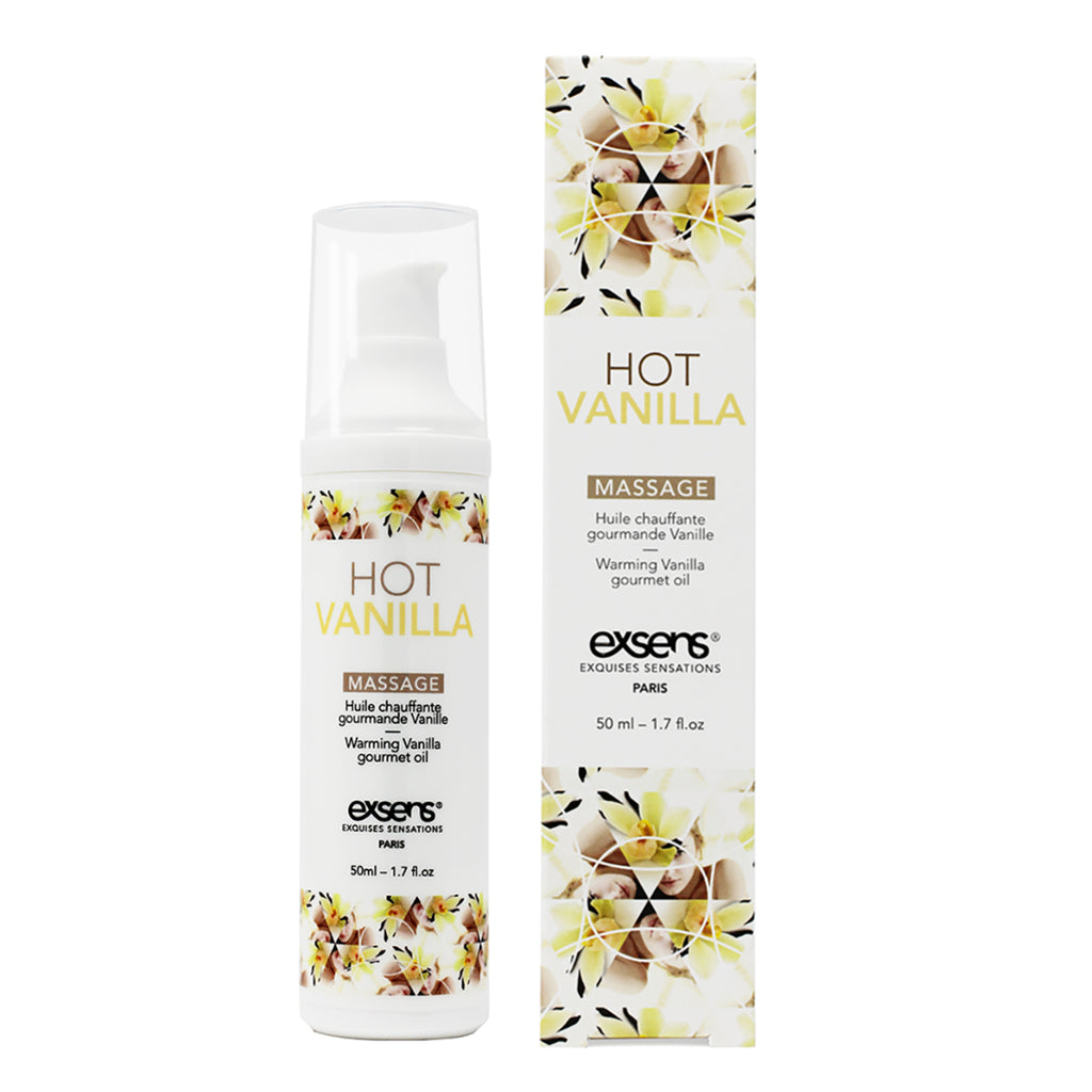 Exsens Warming Massage Oil 50ml - Hot Vanilla