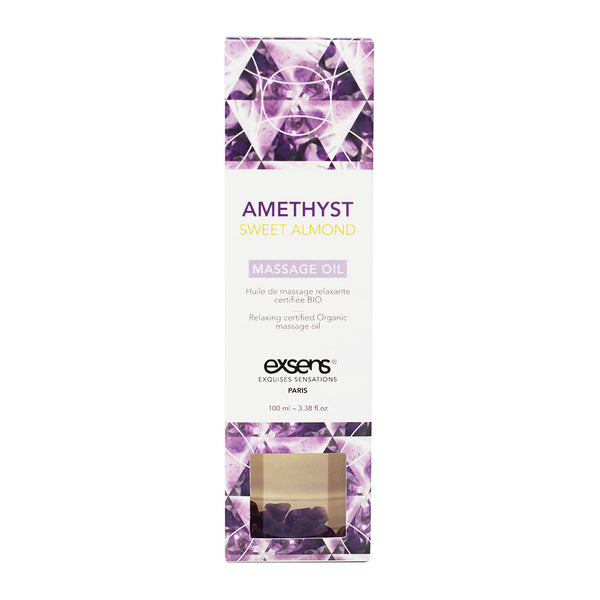 Exsens Massage Oil 100ml - Amethyst Sweet Almond