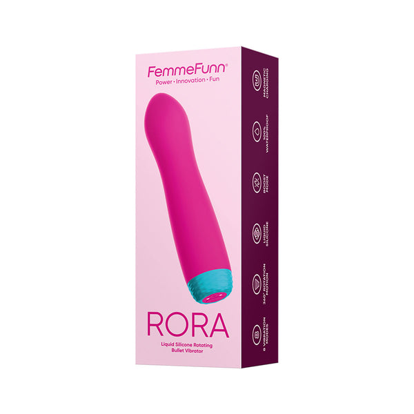 Femme Funn Rora Rotating Bullet - Pink