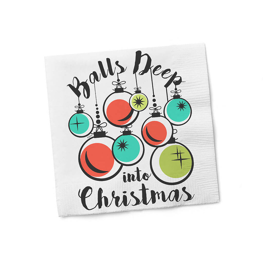 Twisted Wares Balls Deep Into Christmas Napkins