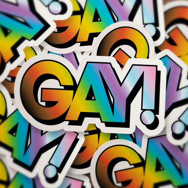 Twisted Wares Gay Sticker